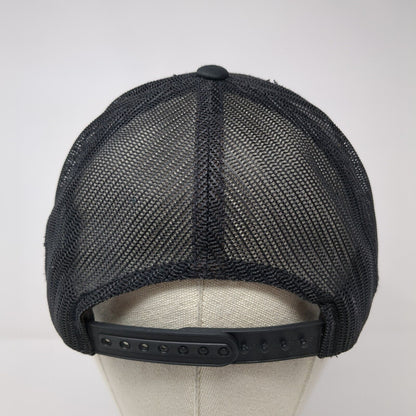 Bartlett Roofing Hat Trick Squad Snapback Trucker Hat Black One Size