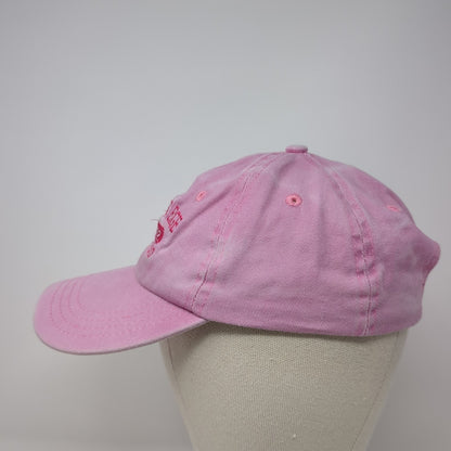 Water's Edge Est. 1992 Cascade Idaho Baseball Cap Pink One Size Adjustable DIMCO