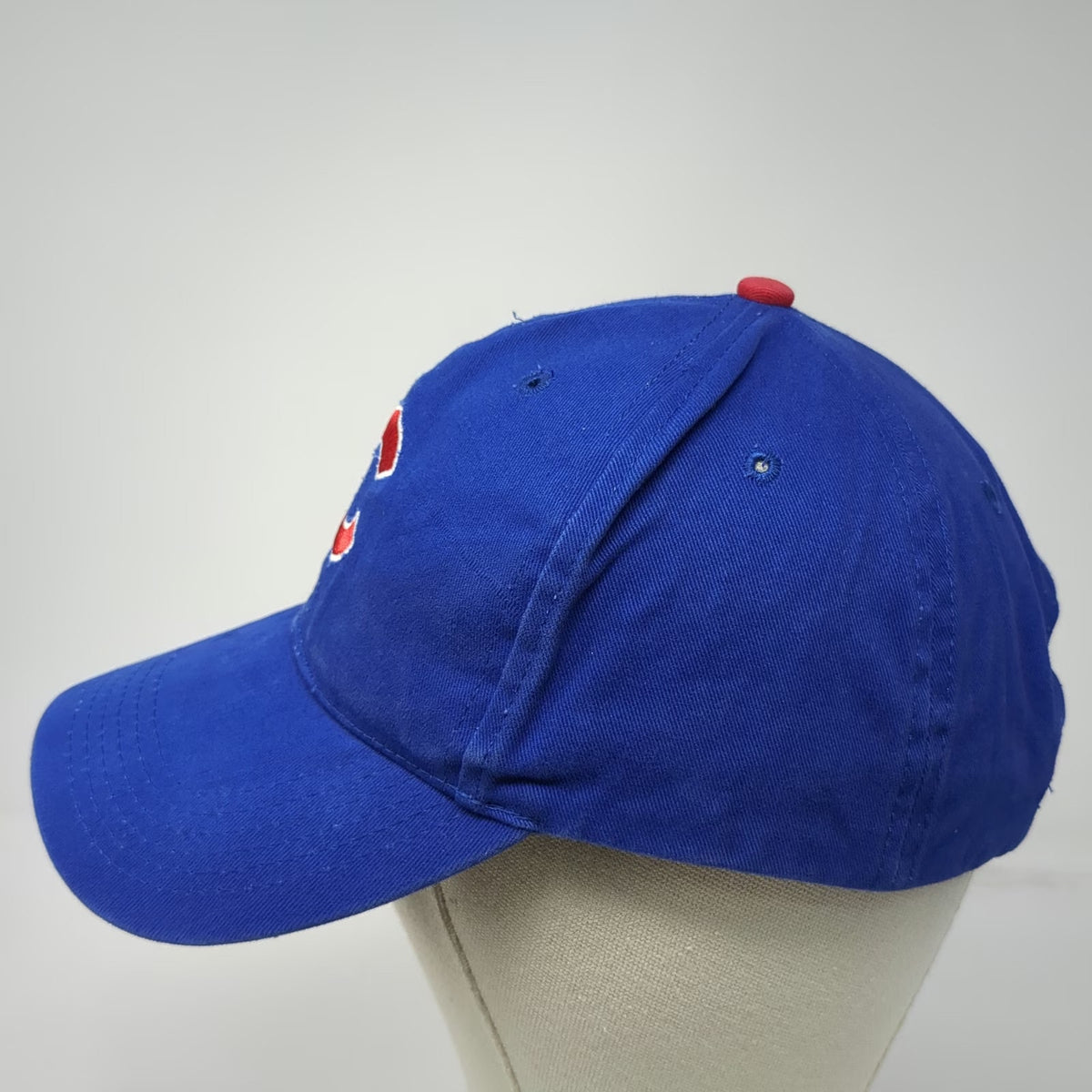 Fan Favorite Chicago Cubs MLB Baseball Cap Blue OSFM Adjustable Strapback Hat