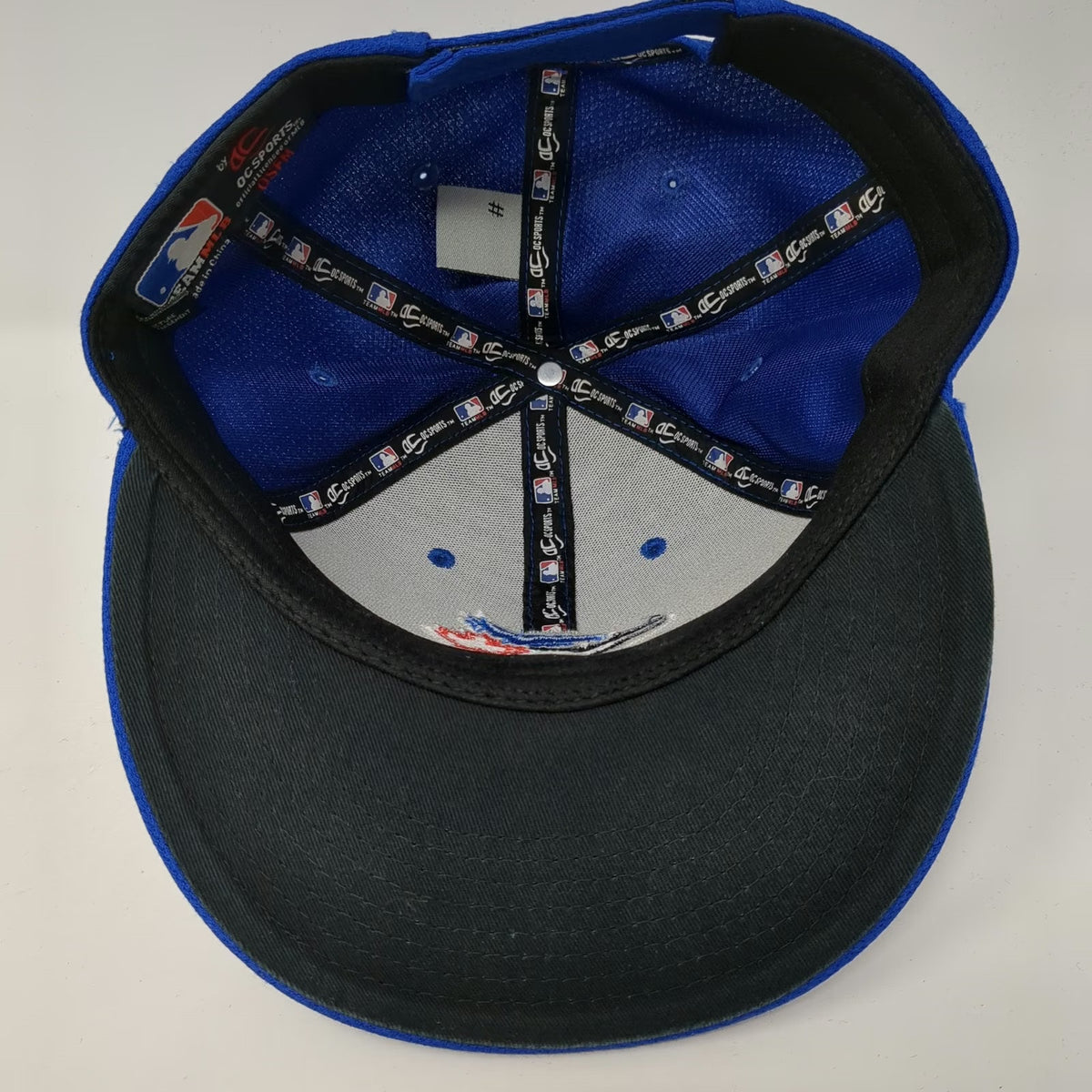 Toronto Blue Jays MLB OC Sports Baseball Cap Hat Blue One Size Strapback Logo