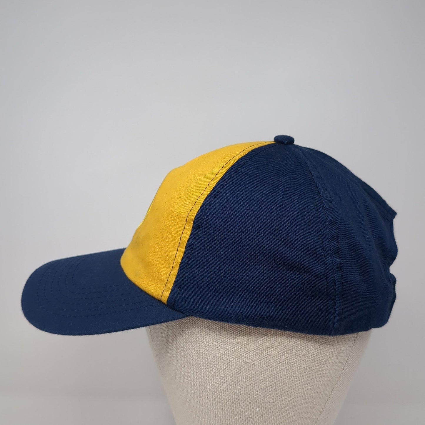 Wolf Cub Scout Strapback Hat Multi Large Adjustable Twill Colorblock