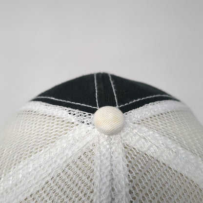 The Rock & Worship Roadshow Strapback Trucker Hat Black One Size Mesh Back