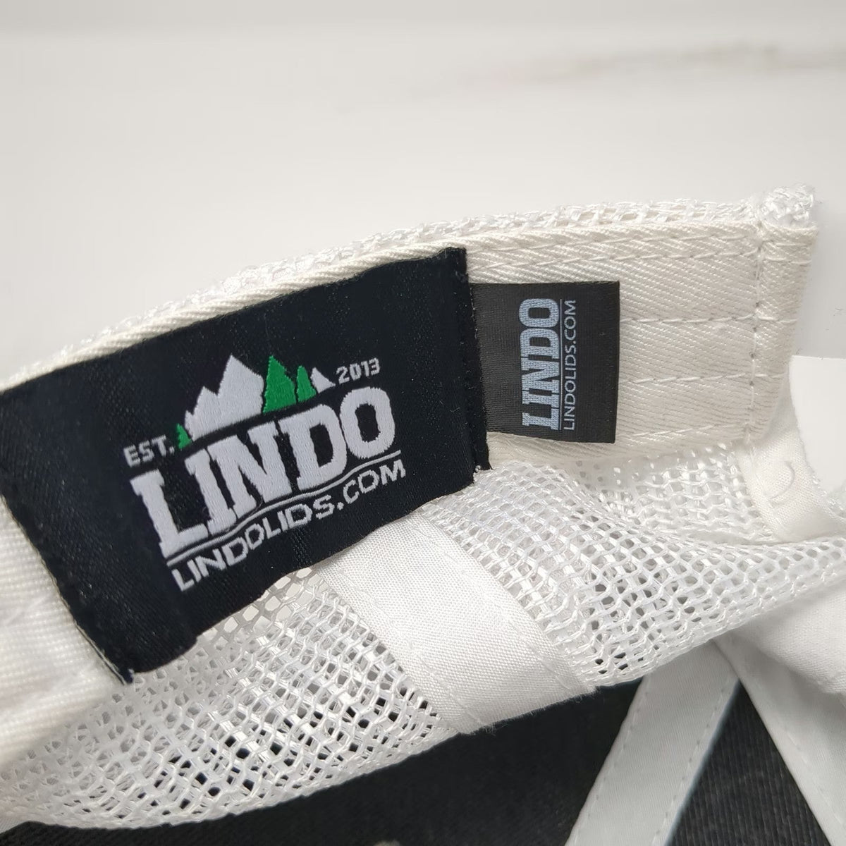 Lindo Trucker Hat Gray White One Size Mesh Snapback Ditch Witch Logo Hat