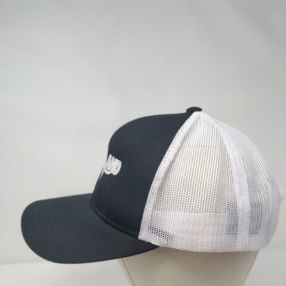 Westland Snapback Trucker Hat Black OS Adjustable Mesh Back Pacific Headwear