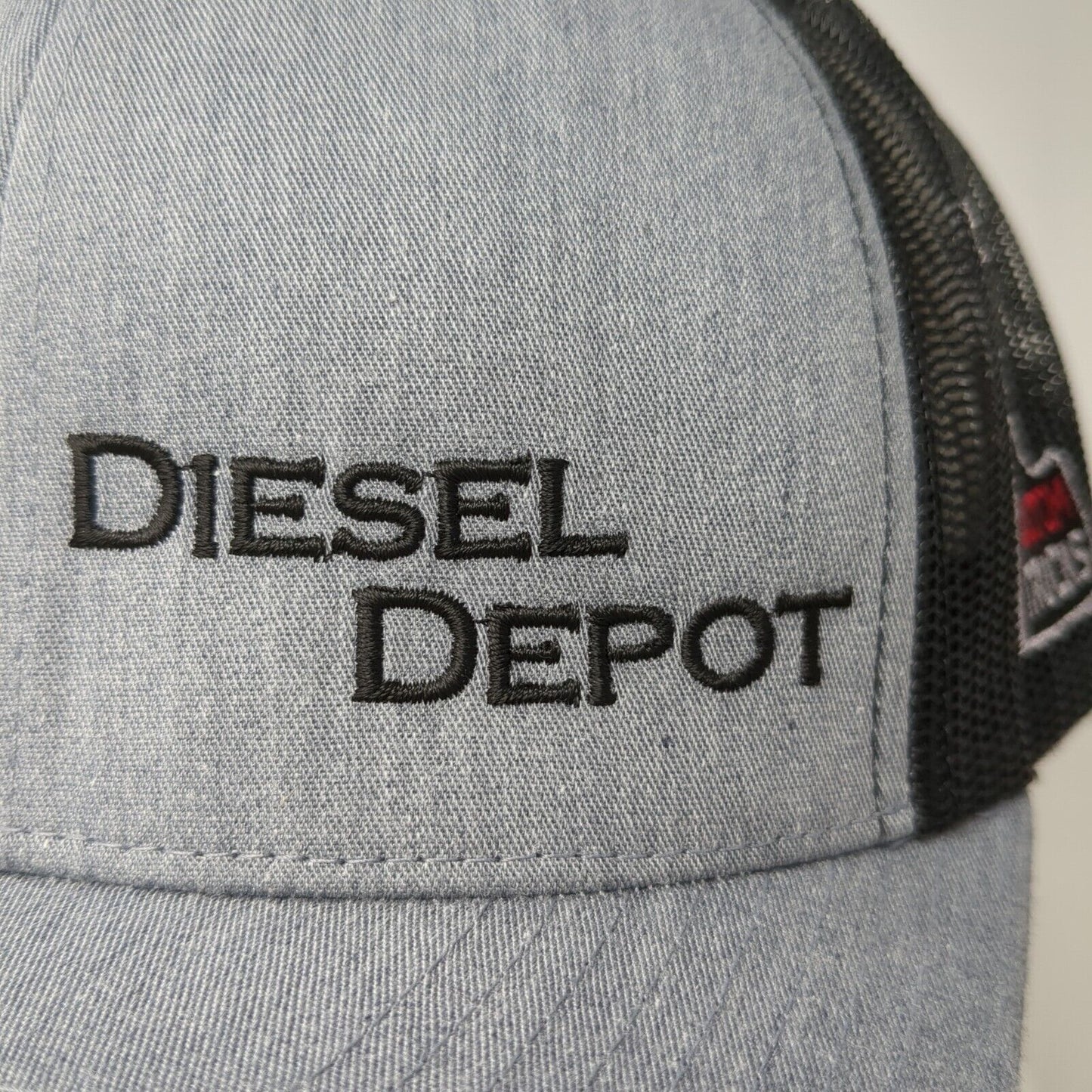 Diesel Depot Unbranded Trucker Hat Gray One Size Adjustable The Classics Yupoong