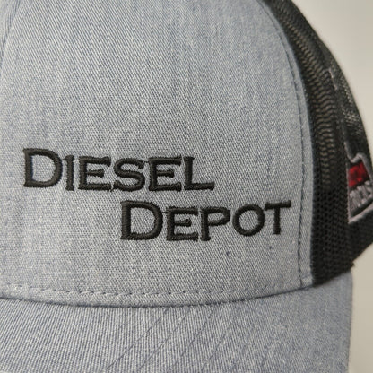 Diesel Depot Unbranded Trucker Hat Gray One Size Adjustable The Classics Yupoong