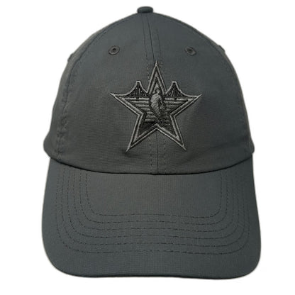 Imperial Baseball Cap Gray One Size Star Bridge Basketball Performance Hat