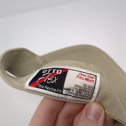 Eagle Fitted Sun Visor Hat Tan One Size Solid The Flexible Fit Otto