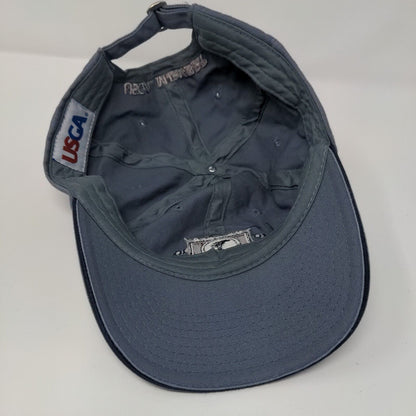 US Open Pebble Beach 2010 Slideback Hat Blue One Size Adjustable USGA Member