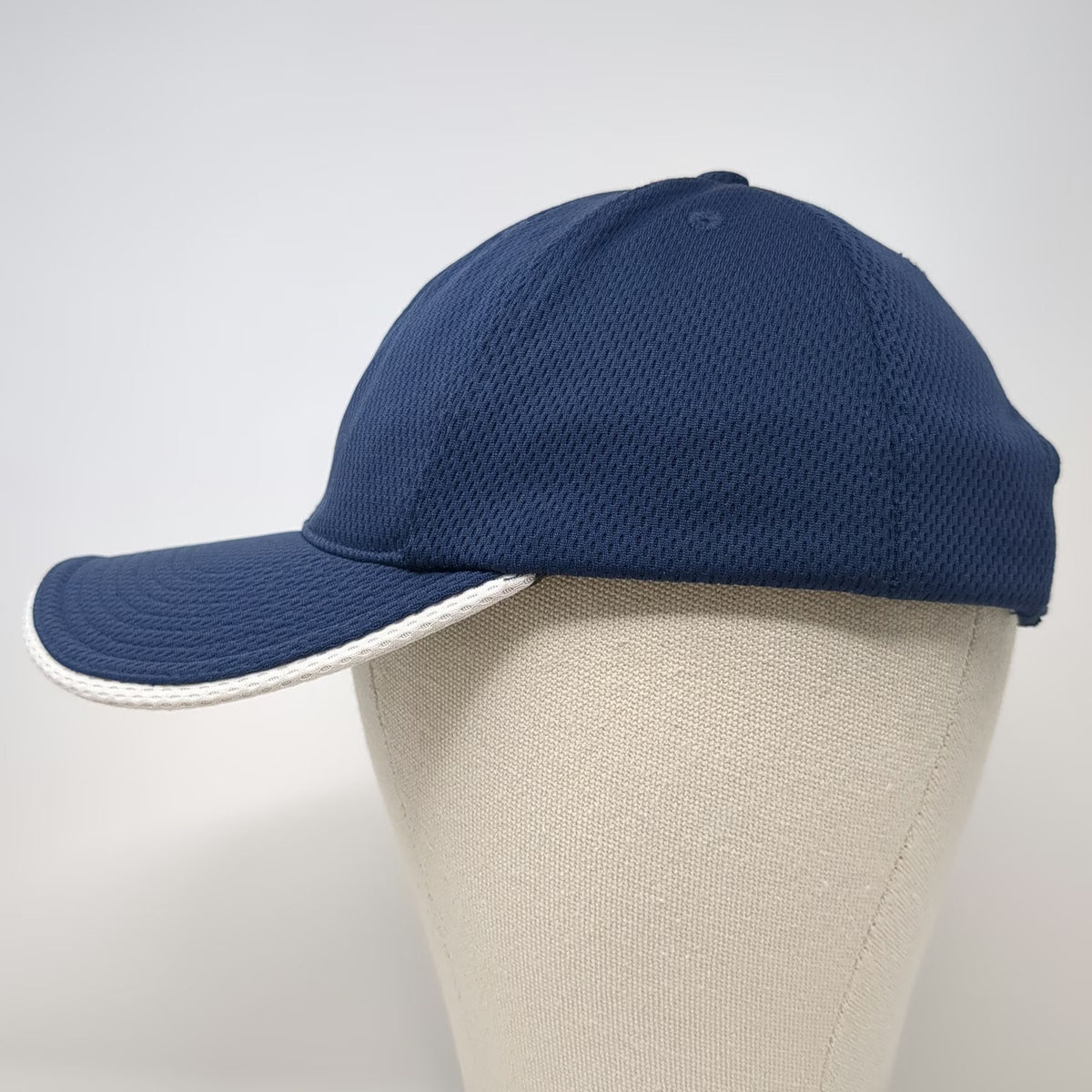 Nike Baseball Cap Blue White One Size Tiger Woods TW Logo Golf Strapback Hat