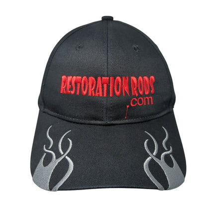 Restoration Rods.com Strapback Hat Black One Size Solid Port Authority