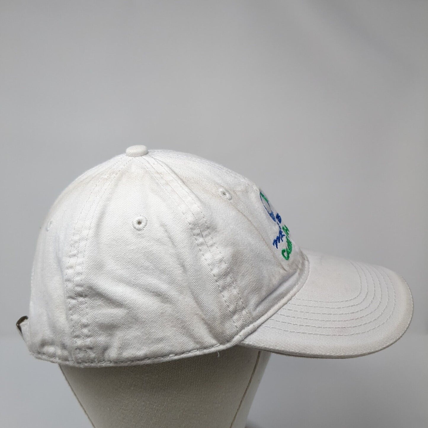 Murray Bros. Caddyshack Slideback Hat White One Size Solid Adjustable