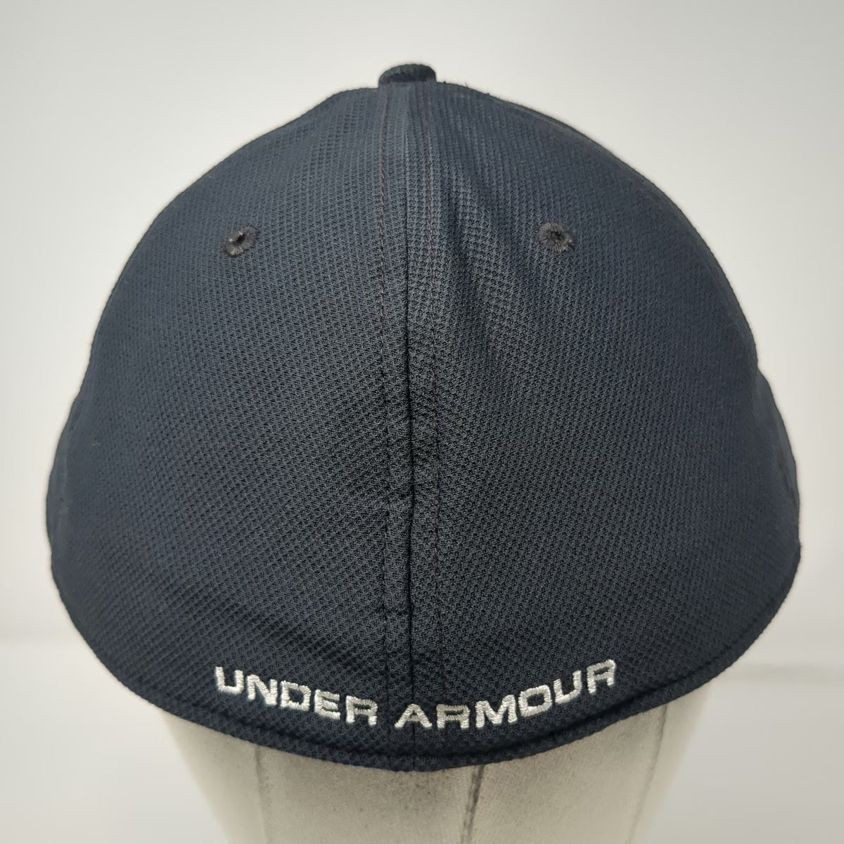 Under Armour Baseball Cap Black XL Fitted UA Embroidered Logo Performance Hat