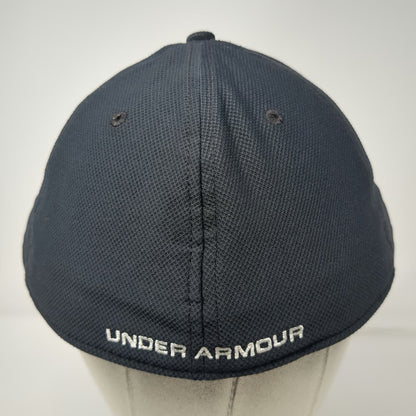 Under Armour Baseball Cap Black XL Fitted UA Embroidered Logo Performance Hat