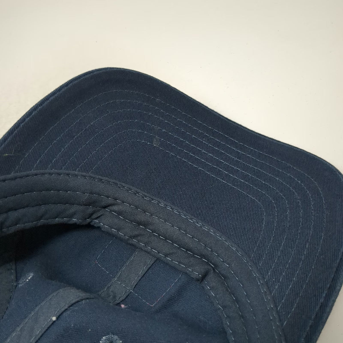 Samuel Adams Baseball Cap Blue One Size Slideback Cotton Beer Mascot Logo Hat