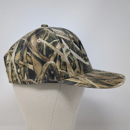 Outdoor Cap Snapback Hat Green OSFM WVC West Valley Construction Camo Mossy Oak