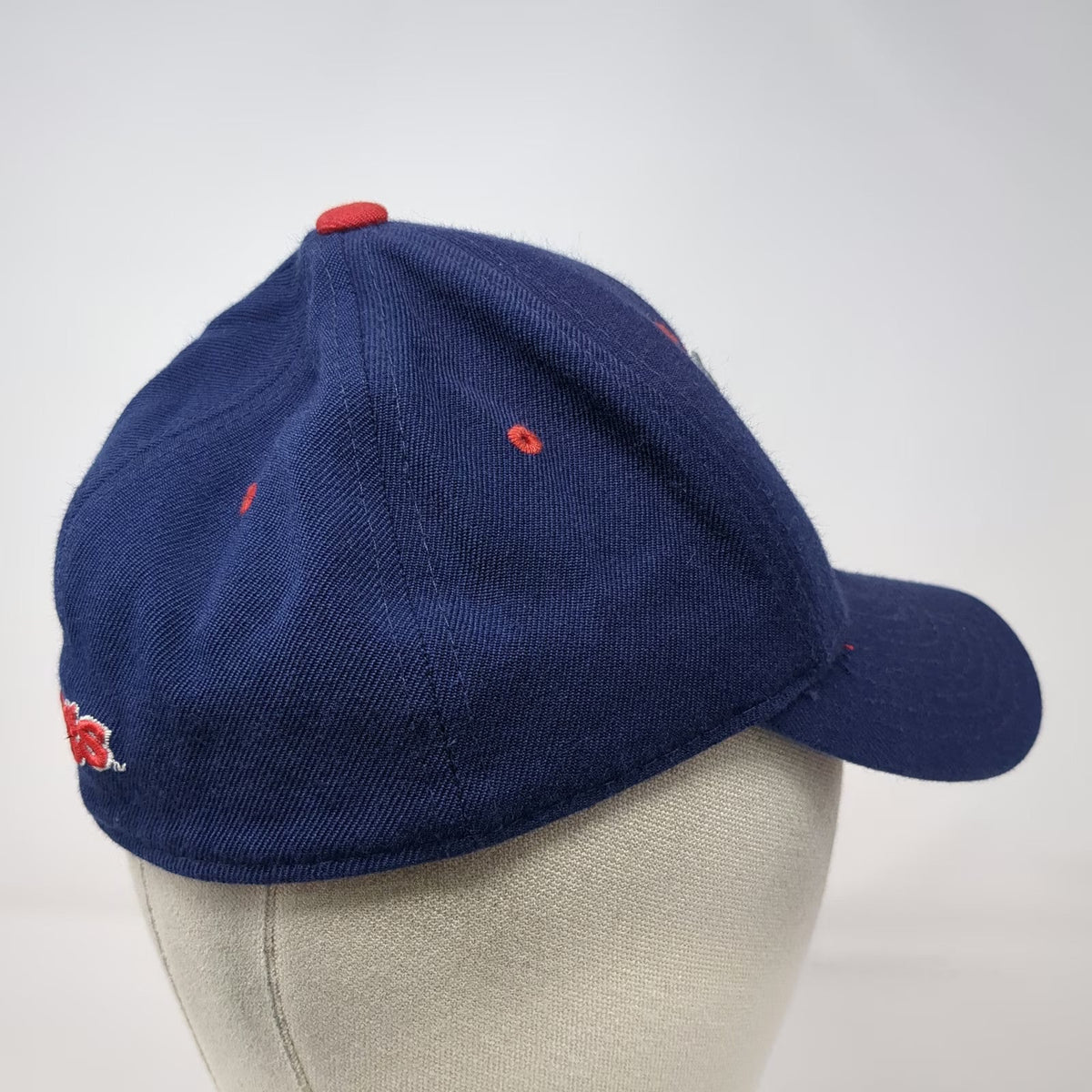 Gonzaga Bulldogs NCAA Zephyr Cap Blue 6 7/8 Wool Fitted Zags Mascot Hat College