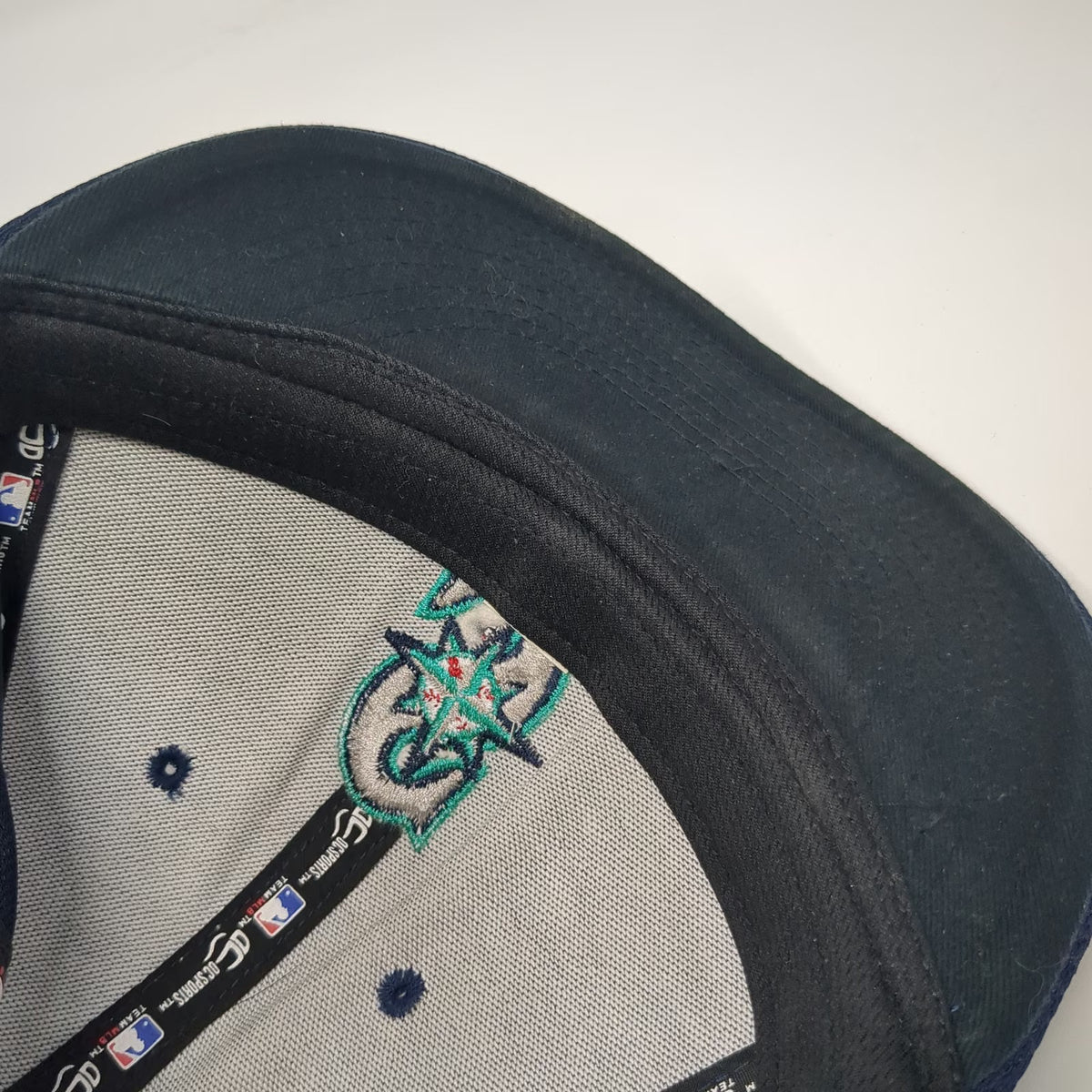 Seattle Mariners MLB OC Sports Baseball Cap Hat Blue One Size Strapback Compass