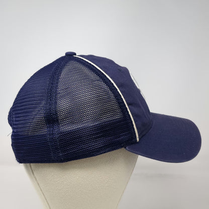 San Diego Padres MLB New Era Trucker Hat Blue OSFM Snapback Mesh White Piping