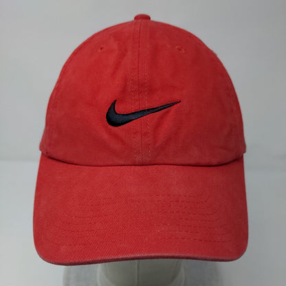 Nike Golf Slideback Hat Red OSFA Adjustable Embroidered Swoosh