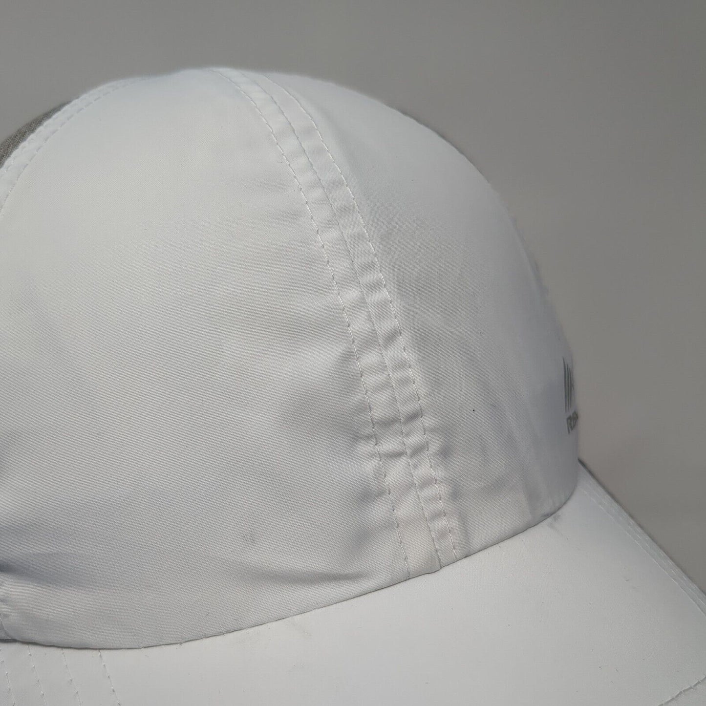 RBX Strapback Hat White One Size Adjustable Lightweight Breathable 6 Panel
