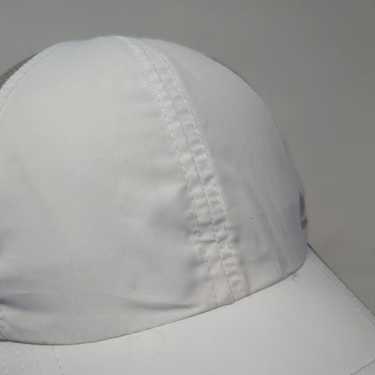 RBX Strapback Hat White One Size Adjustable Lightweight Breathable 6 Panel