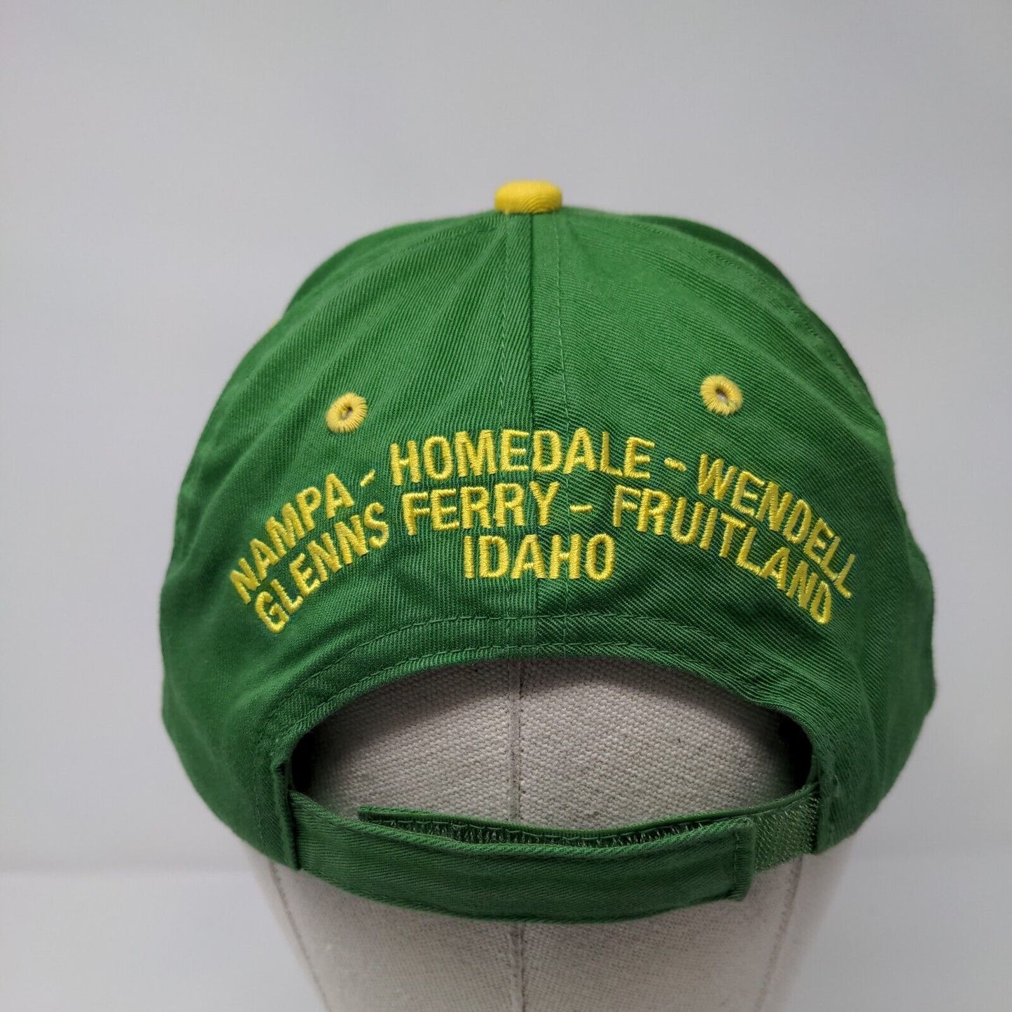 Campbell Tractor Co. John Deere Strapback Hat Green One Size Adjustable 6 Panel