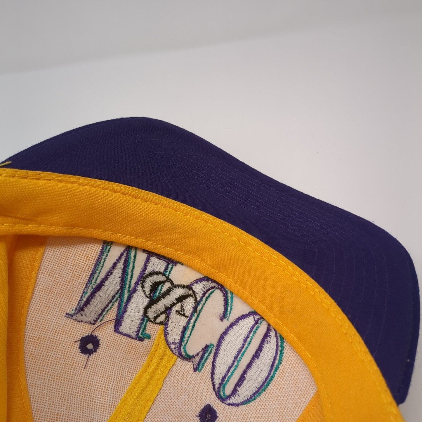 Mickey & Co. Snapback Hat Multi One Size Embroidered Colorblock Disney