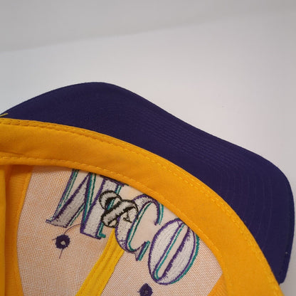Mickey & Co. Snapback Hat Multi One Size Embroidered Colorblock Disney