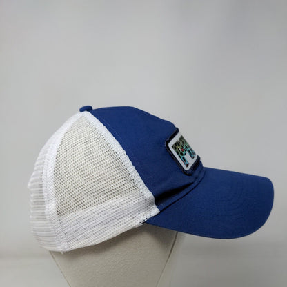 PINTU Snapback Trucker Hat Blue One Size Adjustable Mesh Back Cap America
