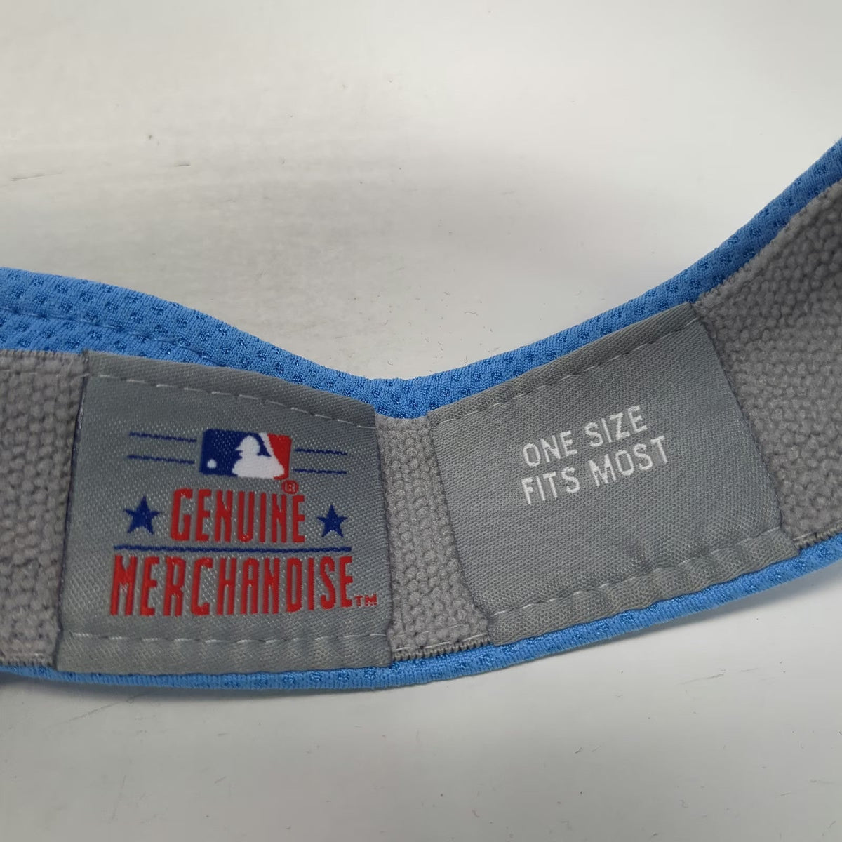 New Era Kansas City Royals MLB Blue One Size Visor Mesh Adjustable Strapback Hat