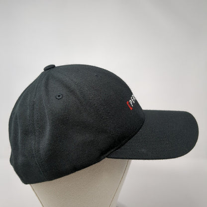 Persado Snapback Hat Black One Size Adjustable Embroidered Yupoong