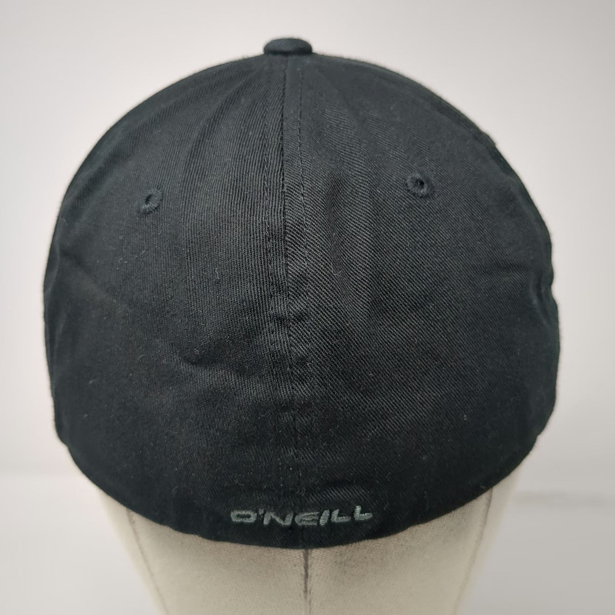 O'Neill Baseball Cap Black XL Flexfit Surf Co Est 1952 Structured Fitted Hat