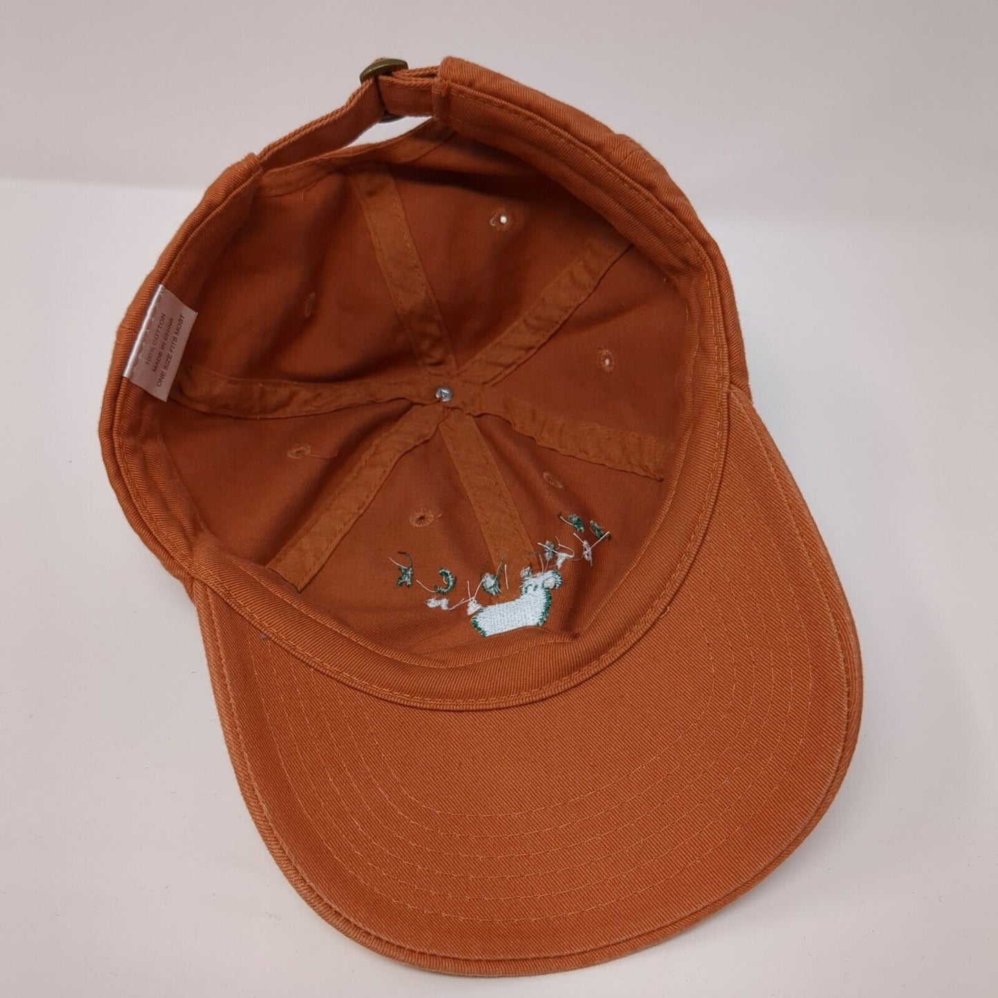 Red Rock Canyon Slideback Hat Brown One Size Adjustable Embroidered