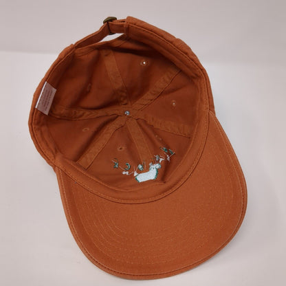 Red Rock Canyon Slideback Hat Brown One Size Adjustable Embroidered