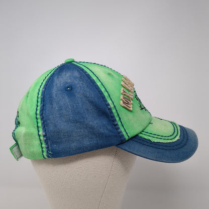 Mount Rushmore Strapback Hat Multicolor One Size Adjustable Triangle