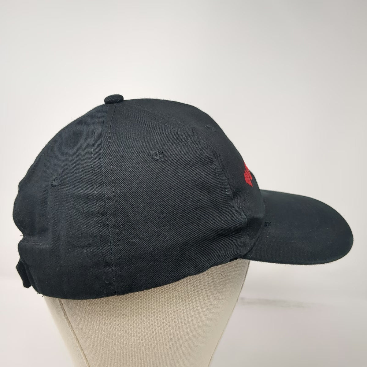 OTTO Baseball Cap Black One Size CVS Specialty Heart Logo Embroidered Hat Cotton