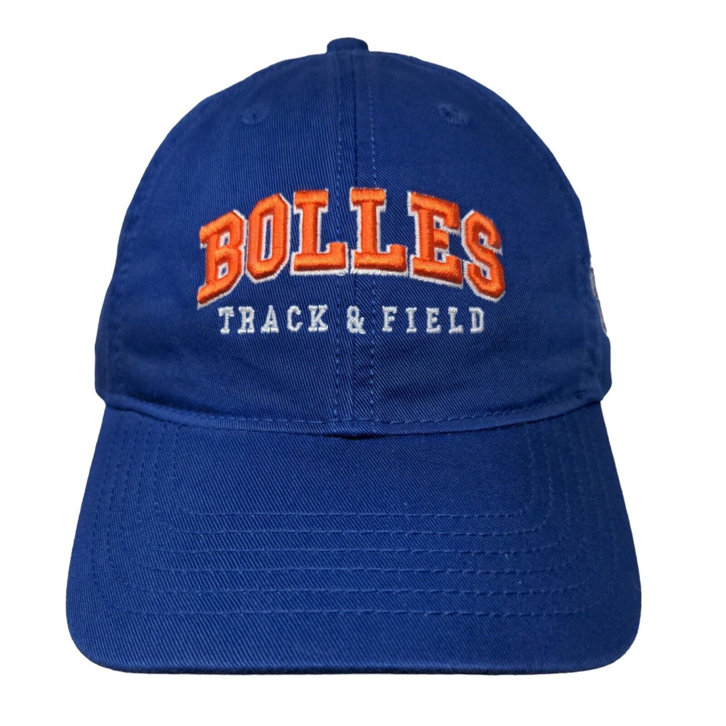 Bolles Track & Field Slideback Hat Blue Legacy Adjustable Embroidered Logo