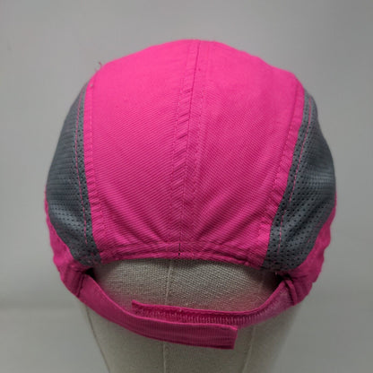 Avia Strapback Hat Pink OSFM Adjustable Embroidered Logo Colorblock