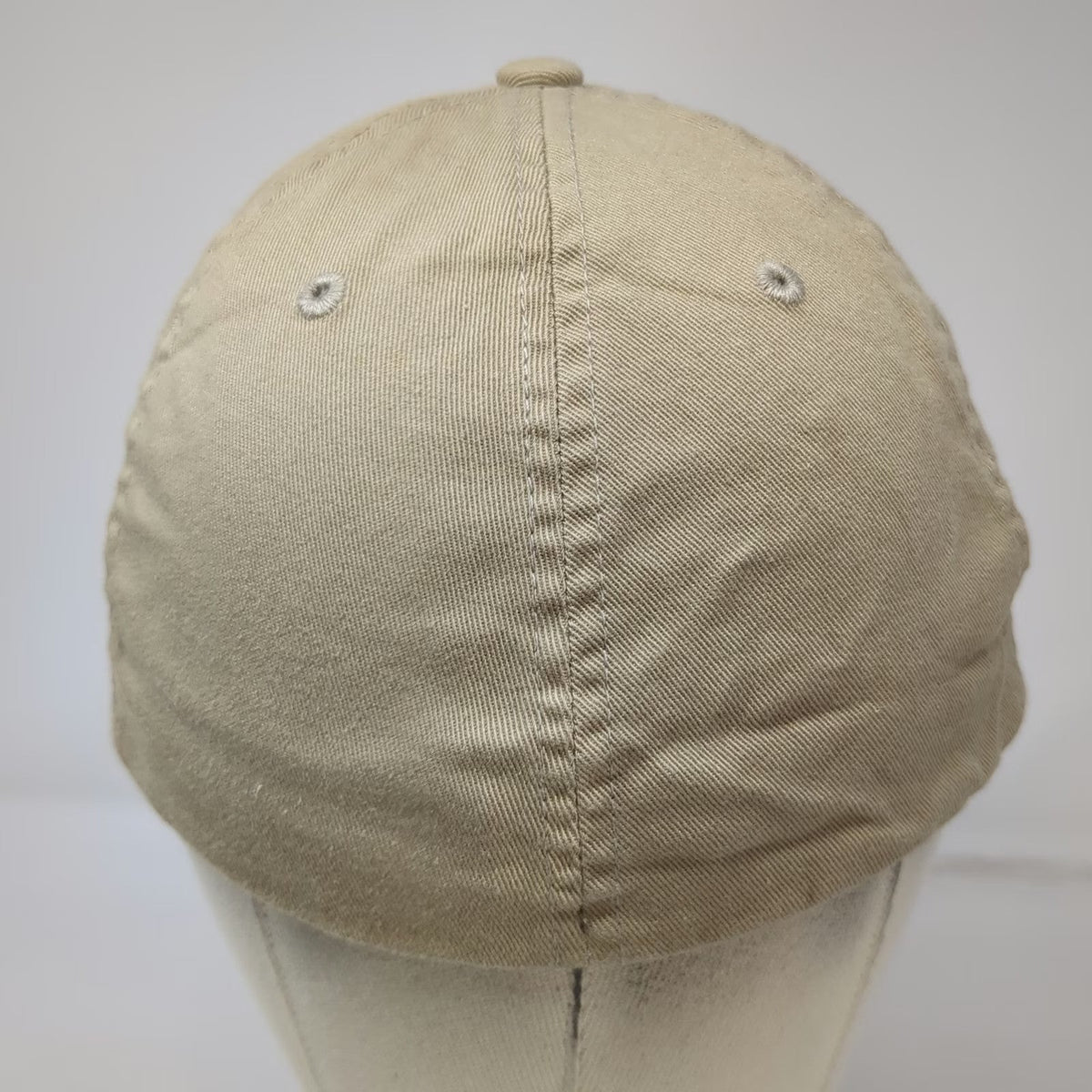 Port Authority Cardinal Utility Construction Hat Beige XL Baseball Cap Fitted