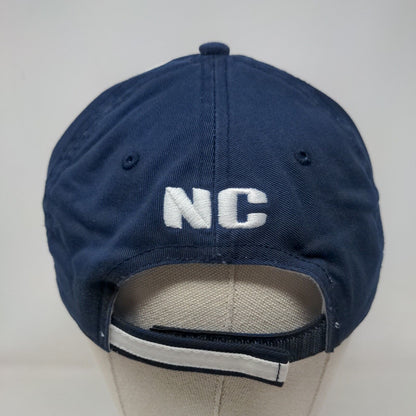 Topsail Island North Carolina Strapback Hat Blue OSFA Adjustable Embroidered