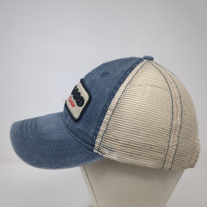 Menard Cashway Lumber Snapback Trucker Hat Blue One Size Mesh Back