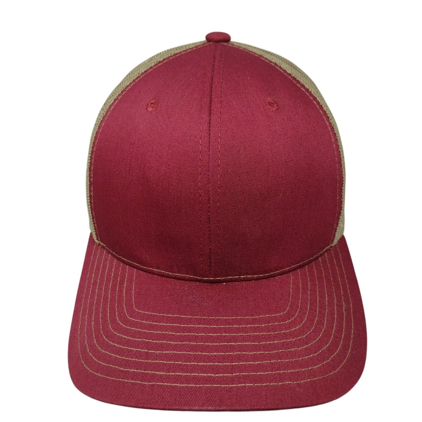 815 Kamel Snapback Trucker Hat Multicolor OSFA Adjustable Mesh Back Blank