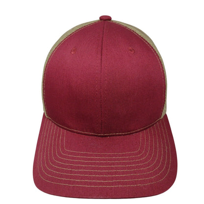 815 Kamel Snapback Trucker Hat Multicolor OSFA Adjustable Mesh Back Blank
