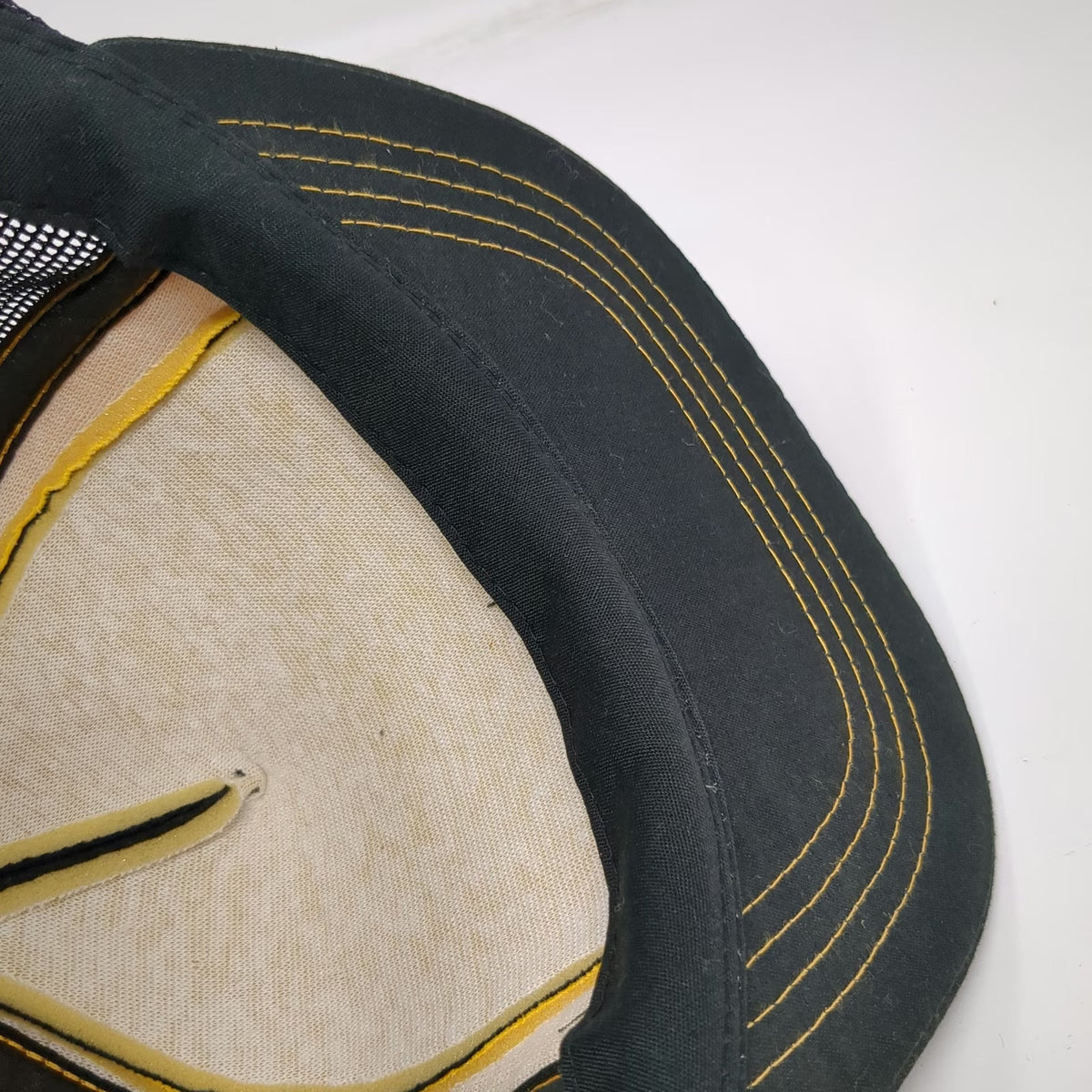 Snapback Hat Black One Size Moose's Welding & Construction Scrambled Eggs Mesh
