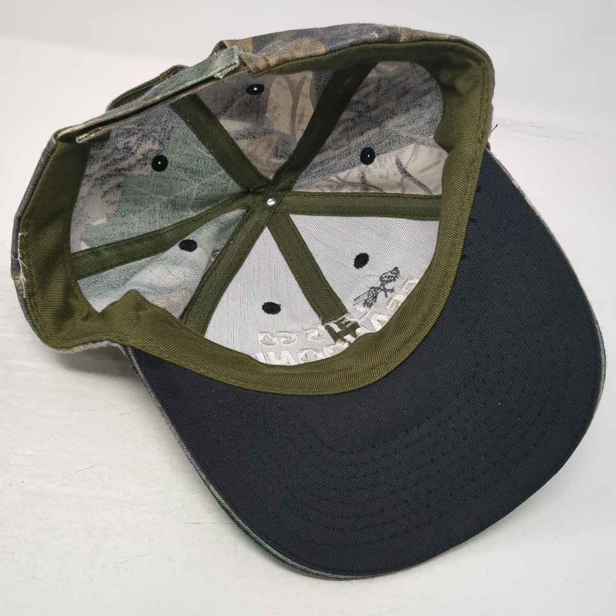 Black Camo Lets Go Brandon Checkered Flags Hat One Size Baseball Cap Racing