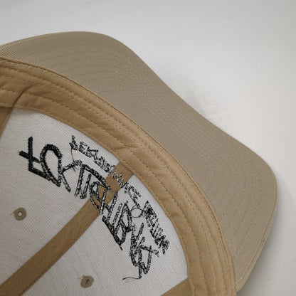 Yupoong Trucker Hat Beige One Size FCKLIGHTBARS Performance Lighting Mesh Back