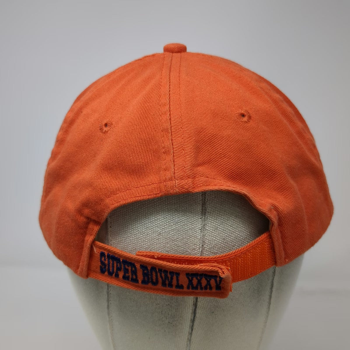 Drew Pearson Baseball Cap Orange One Size Super Bowl XXXV Tampa Florida Hat