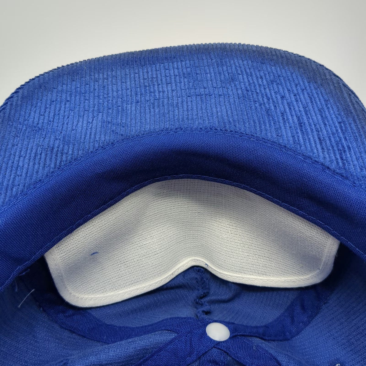 AmaPro Whirljet 5 Panel Hat Blue One Size Corduroy Rope Brim Slideback Cap