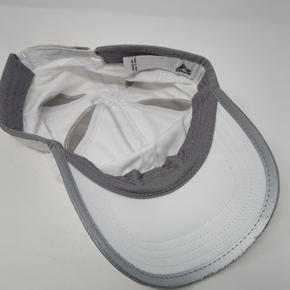 RBX Strapback Hat White One Size Adjustable Lightweight Breathable 6 Panel